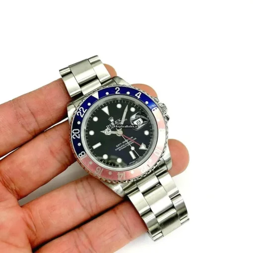 Ideal Replica Rolex Gmt-master 16700 Caliber 3175 Automatic Movement 40mm Steel Case Mens/unisex Watch - Image 3