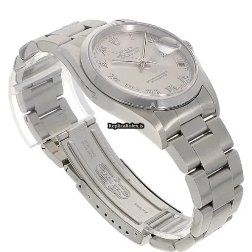 Perfect Replica Rolex Datejust 16200 Caliber 3135 Automatic Movement 36mm Steel Case Mens/unisex Watch - Image 4