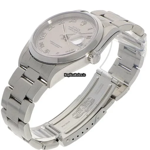 Perfect Replica Rolex Datejust 16200 Caliber 3135 Automatic Movement 36mm Steel Case Mens/unisex Watch - Image 5