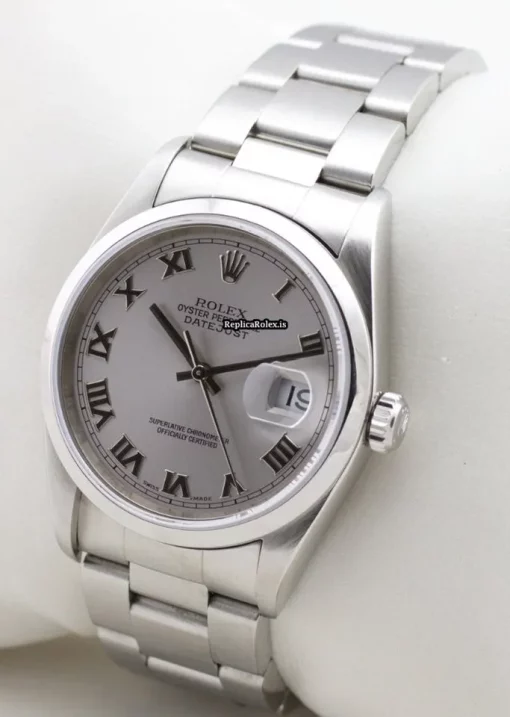 Cool Clone Rolex Datejust 16200 Caliber 3135 Automatic Movement 36mm Steel Case Watch