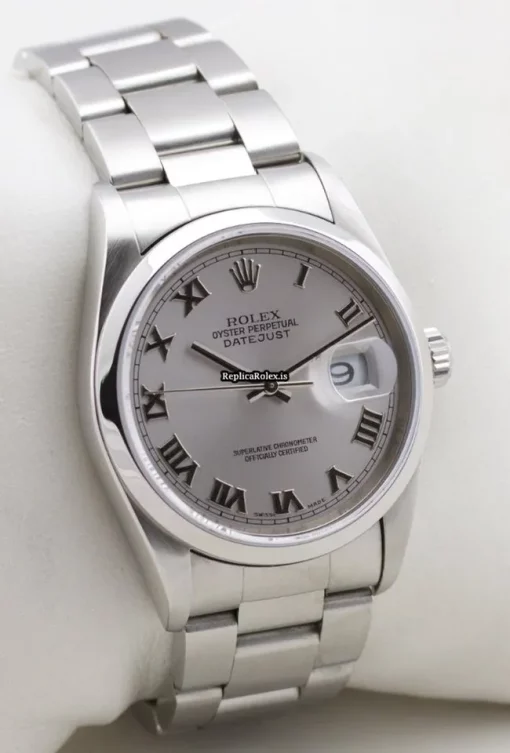 Cool Clone Rolex Datejust 16200 Caliber 3135 Automatic Movement 36mm Steel Case Watch - Image 3
