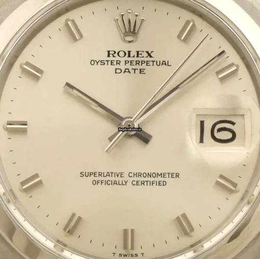 Appealing Replica Rolex Oyster Perpetual Date 1500 Caliber 1570 Automatic Movement 34mm Steel Case Mens/unisex Watch - Image 2
