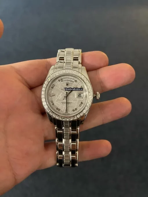 Special Replica Rolex Day-date 18956 Automatic Movement 39mm Platinum Case Mens/unisex Watch - Image 3