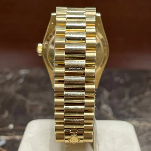 Reliable Fake Rolex Day-date 36 118238 Caliber 3155 Automatic Movement 36mm Yellow Gold Case Mens/unisex Watch - Image 4