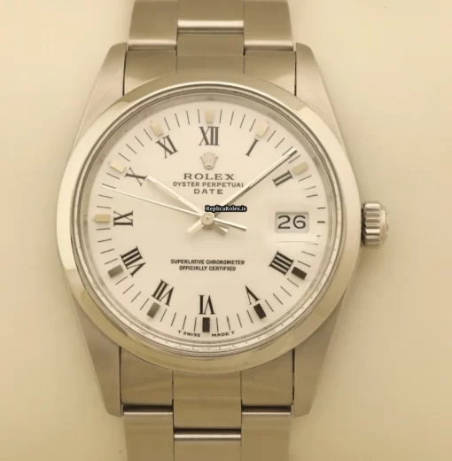 Quality Fake Rolex Oyster Perpetual Date 15000 Caliber 3035 Automatic Movement 34mm Steel Case Mens/unisex Watch