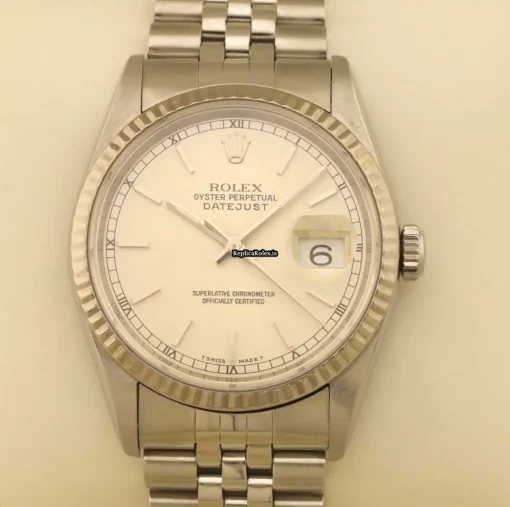 Exquisite Copies Rolex Datejust 16234 Caliber 3135 Automatic Movement 36mm Gold/steel Case Mens/unisex Watch