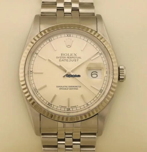 Exquisite Copies Rolex Datejust 16234 Caliber 3135 Automatic Movement 36mm Gold/steel Case Mens/unisex Watch - Image 3