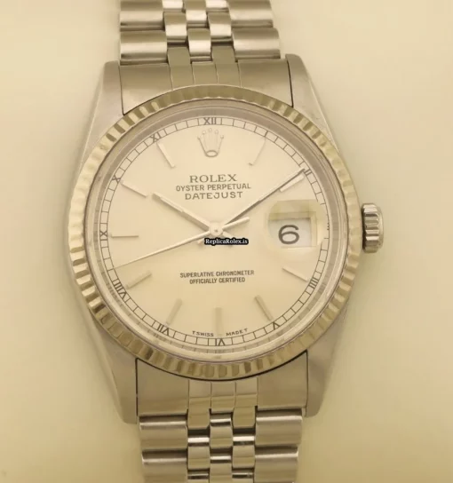 Exquisite Copies Rolex Datejust 16234 Caliber 3135 Automatic Movement 36mm Gold/steel Case Mens/unisex Watch - Image 4