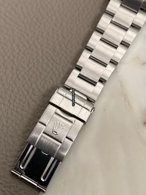 Defect Fake Rolex Explorer II 16570t Caliber 3185 Automatic Movement 40x47,2mm Steel Case Mens/unisex Watch - Image 14
