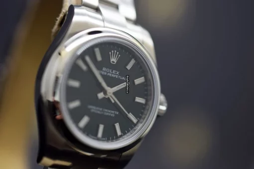 Mind-boggling Replica Rolex Oyster Perpetual 26 176200 Caliber 2231 Automatic Movement 26mm Steel Case Watch - Image 7