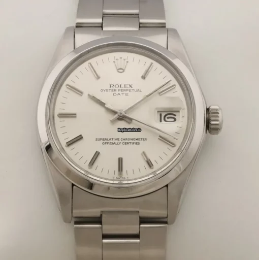 Suitable Replica Rolex Oyster Perpetual Date 1500 Caliber 1570 Automatic Movement 34mm Steel Case Mens/unisex Watch - Image 3