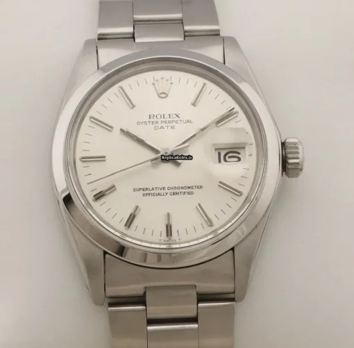 Suitable Replica Rolex Oyster Perpetual Date 1500 Caliber 1570 Automatic Movement 34mm Steel Case Mens/unisex Watch - Image 4