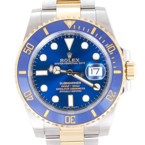 Wholesale Replica Rolex Submariner Date 116613lb Caliber 3135 Automatic Movement 40mm Gold/steel Case Mens/unisex Watch