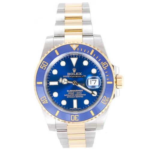 Wholesale Replica Rolex Submariner Date 116613lb Caliber 3135 Automatic Movement 40mm Gold/steel Case Mens/unisex Watch - Image 8