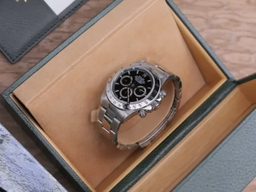 Special Replica Rolex Daytona 16520 Zenith El Primero Caliber 4030 Automatic Movement 40mm Steel Case Mens/unisex Watch - Image 10