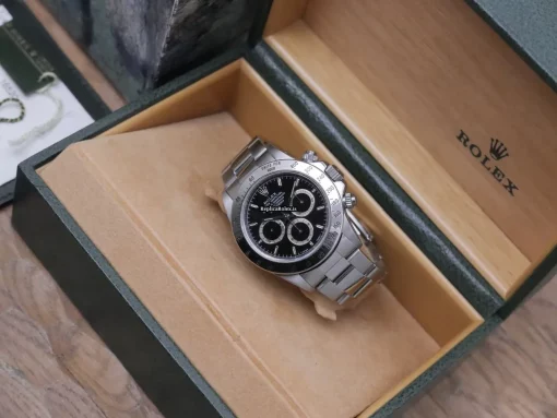 Special Replica Rolex Daytona 16520 Zenith El Primero Caliber 4030 Automatic Movement 40mm Steel Case Mens/unisex Watch - Image 13