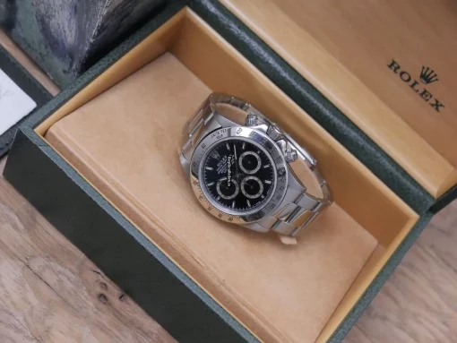 Special Replica Rolex Daytona 16520 Zenith El Primero Caliber 4030 Automatic Movement 40mm Steel Case Mens/unisex Watch - Image 15