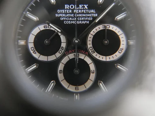 Special Replica Rolex Daytona 16520 Zenith El Primero Caliber 4030 Automatic Movement 40mm Steel Case Mens/unisex Watch - Image 4