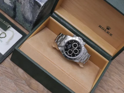 Special Replica Rolex Daytona 16520 Zenith El Primero Caliber 4030 Automatic Movement 40mm Steel Case Mens/unisex Watch - Image 7