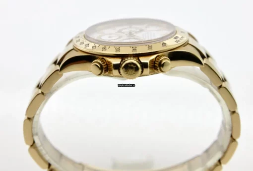 High Quality Fakes Rolex Daytona 16528 Caliber 4030 Automatic Movement 40mm Yellow Gold Case Mens/unisex Watch - Image 11