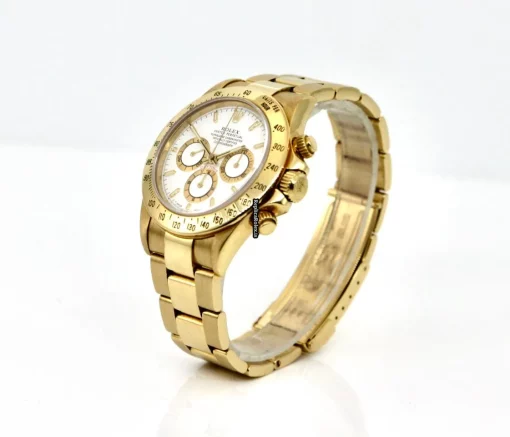 High Quality Fakes Rolex Daytona 16528 Caliber 4030 Automatic Movement 40mm Yellow Gold Case Mens/unisex Watch - Image 14