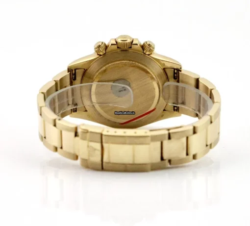 High Quality Fakes Rolex Daytona 16528 Caliber 4030 Automatic Movement 40mm Yellow Gold Case Mens/unisex Watch - Image 6