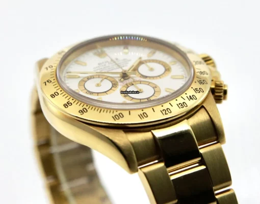 High Quality Fakes Rolex Daytona 16528 Caliber 4030 Automatic Movement 40mm Yellow Gold Case Mens/unisex Watch - Image 9