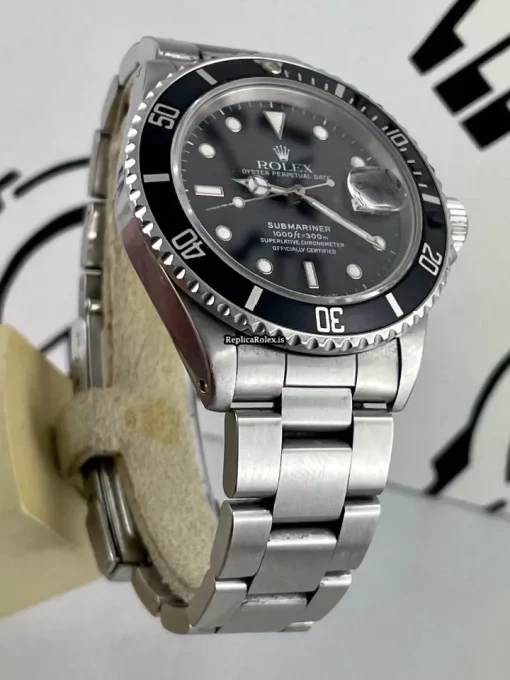 Lovely Knockoff Rolex Submariner Date 168000 Caliber 3035 Automatic Movement 40mm Steel Case Mens/unisex Watch - Image 2