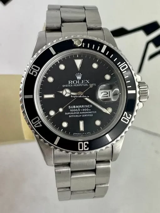 Lovely Knockoff Rolex Submariner Date 168000 Caliber 3035 Automatic Movement 40mm Steel Case Mens/unisex Watch - Image 7