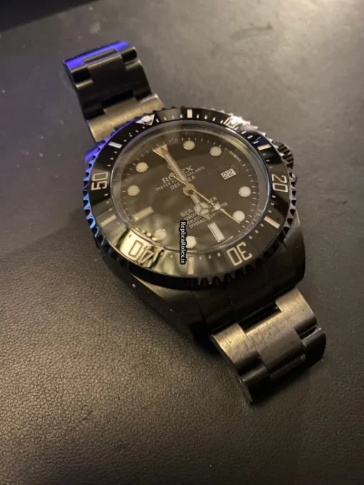 Cool Fake Rolex Sea-dweller Deepsea 116660 Caliber 3135 Automatic Movement 44mm Steel Case Mens/unisex Watch - Image 11