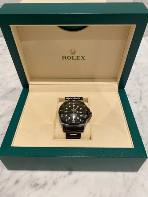 Cool Fake Rolex Sea-dweller Deepsea 116660 Caliber 3135 Automatic Movement 44mm Steel Case Mens/unisex Watch - Image 2