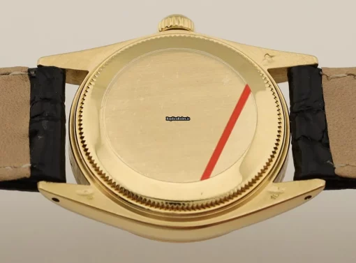 Discount Replica Rolex Datejust 6827 Caliber 2030 Automatic Movement 30mm Yellow Gold Case Womens Watch - Image 6