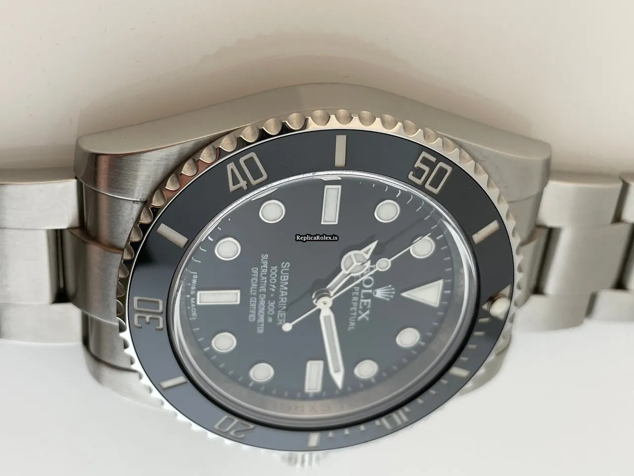 Superior Replica Rolex Submariner 114060 Caliber 3130 Automatic Movement 40mm Steel Case Mens/unisex Watch - Image 9