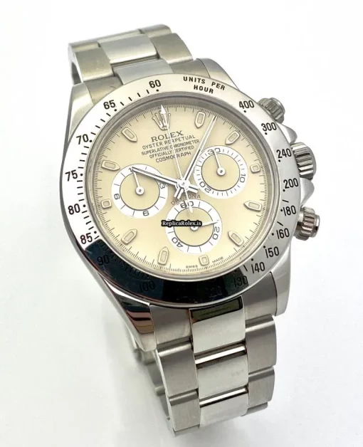 Aaa Replica Rolex Daytona 116520 Caliber 4130 Automatic Movement 40mm Steel Case Mens/unisex Watch - Image 12