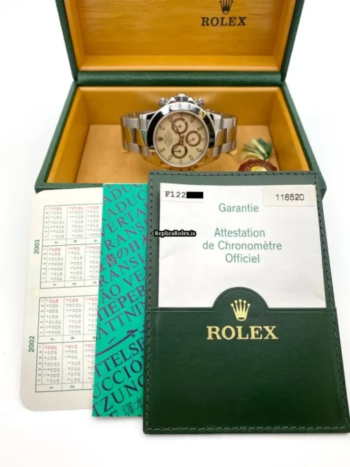 Aaa Replica Rolex Daytona 116520 Caliber 4130 Automatic Movement 40mm Steel Case Mens/unisex Watch - Image 15