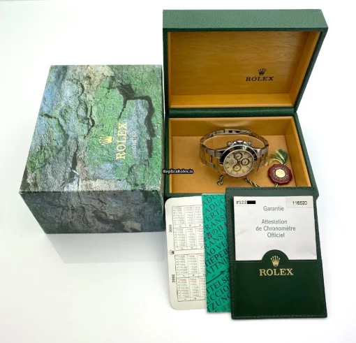 Aaa Replica Rolex Daytona 116520 Caliber 4130 Automatic Movement 40mm Steel Case Mens/unisex Watch - Image 2