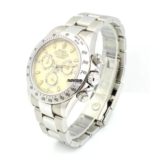 Aaa Replica Rolex Daytona 116520 Caliber 4130 Automatic Movement 40mm Steel Case Mens/unisex Watch - Image 4