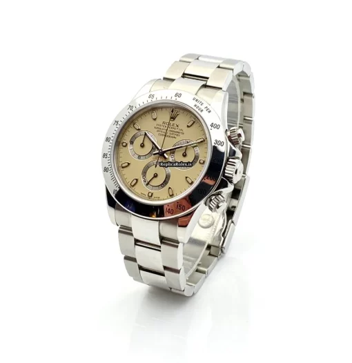 Aaa Replica Rolex Daytona 116520 Caliber 4130 Automatic Movement 40mm Steel Case Mens/unisex Watch - Image 9