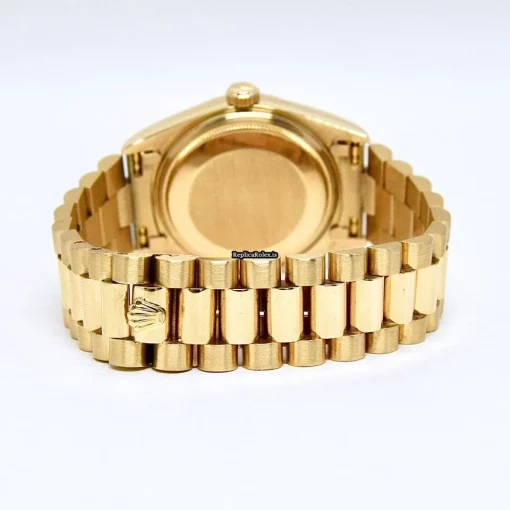 Incredible Replica Rolex Day-date 36 18038 Caliber 3055 Automatic Movement 36mm Yellow Gold Case Mens/unisex Watch - Image 4