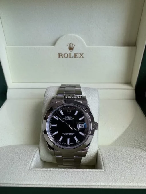 Great Copy Rolex Datejust II 116300 Caliber 3136 Automatic Movement 41mm Steel Case Mens/unisex Watch