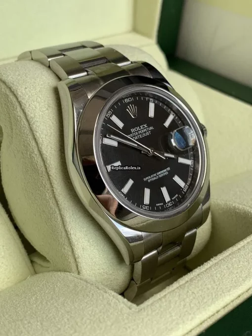 Great Copy Rolex Datejust II 116300 Caliber 3136 Automatic Movement 41mm Steel Case Mens/unisex Watch - Image 4