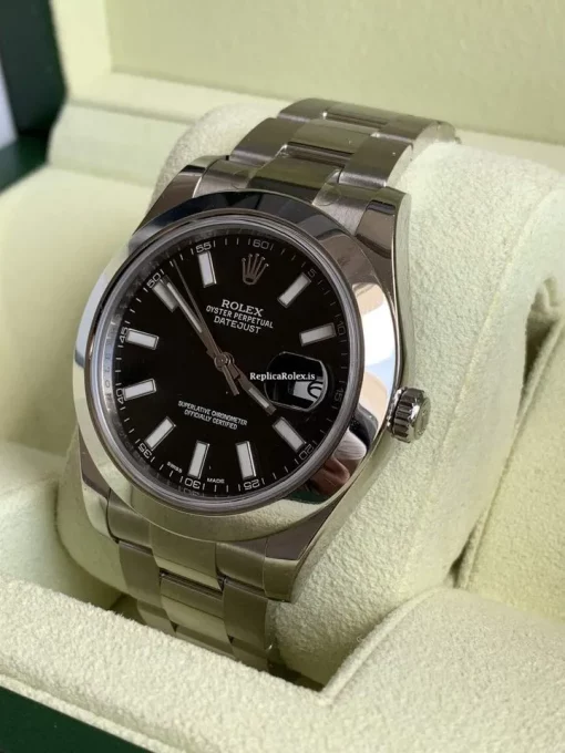 Great Copy Rolex Datejust II 116300 Caliber 3136 Automatic Movement 41mm Steel Case Mens/unisex Watch - Image 5