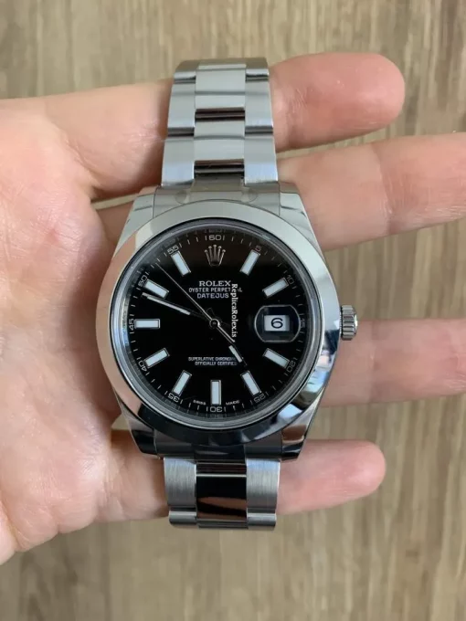 Great Copy Rolex Datejust II 116300 Caliber 3136 Automatic Movement 41mm Steel Case Mens/unisex Watch - Image 9