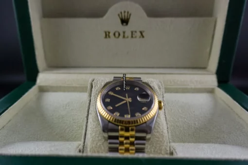 Ideal Fake Rolex Datejust 116233 Caliber 3135 Automatic Movement 36mm Gold/steel Case Mens/unisex Watch - Image 5