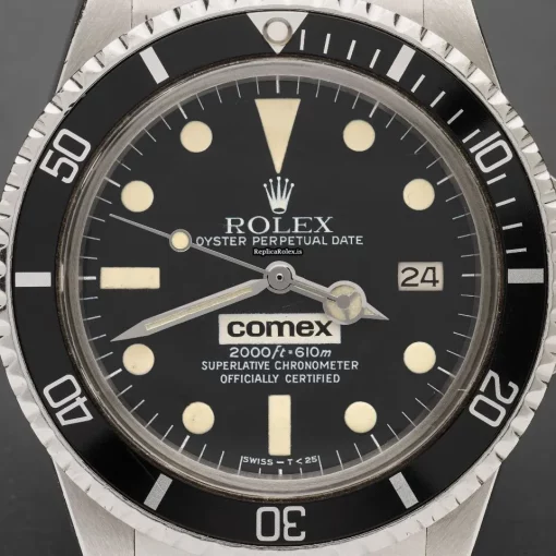 Marvellous Imitation Rolex Sea-dweller 1665 Caliber 1570 Automatic Movement 40mm Steel Case Mens/unisex Watch - Image 2