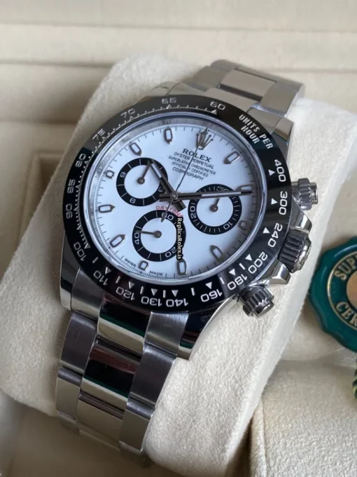 Terrific Clone Rolex Daytona 116500ln Caliber 4130 Automatic Movement 40mm Steel Case Mens/unisex Watch - Image 6