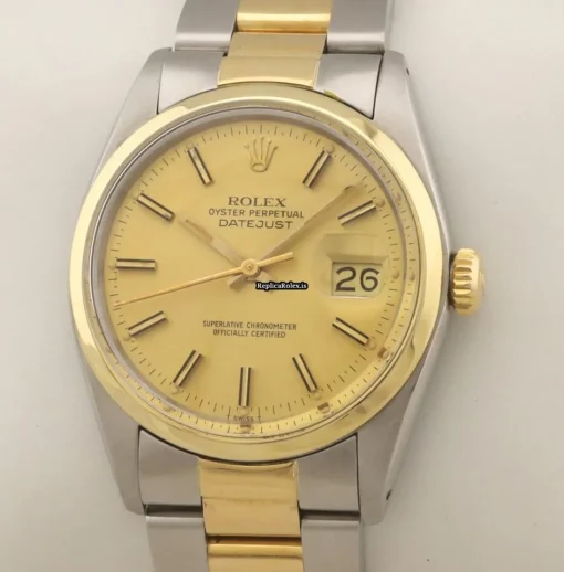 Fantastic Replica Rolex Datejust 16003 Caliber 3035 Automatic Movement 36mm Gold/steel Case Mens/unisex Watch