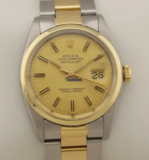 Fantastic Replica Rolex Datejust 16003 Caliber 3035 Automatic Movement 36mm Gold/steel Case Mens/unisex Watch - Image 4