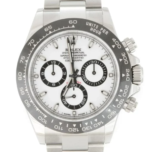 High Quality Fake Rolex Daytona 116500ln Caliber 4130 Automatic Movement 40mm Steel Case Mens/unisex Watch