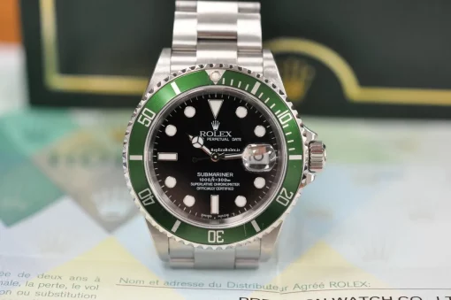 Epic Replica Rolex Submariner Date 16610lv Caliber 3135 Automatic Movement 40mm Steel Case Mens/unisex Watch - Image 5